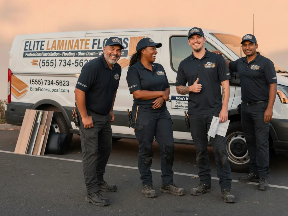 Laminate flooring installation company in Hedrick, IA